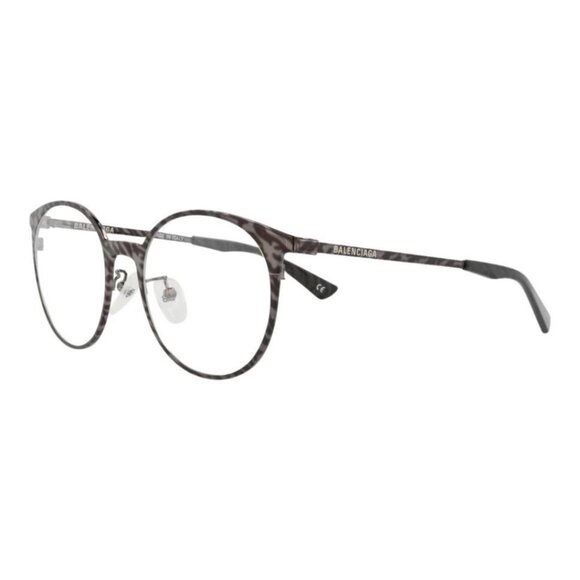 Balenciaga Womens Round/Oval Ruthenium Ruthenium Transparent Fashion Designer - Picture 1 of 4